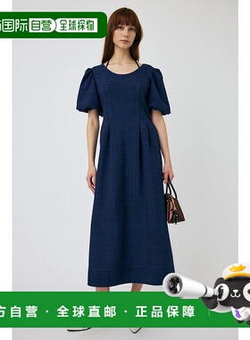 日本直邮MOUSSY COLOR STITCH 连衣裙 [MO1164EW24695] 黑色