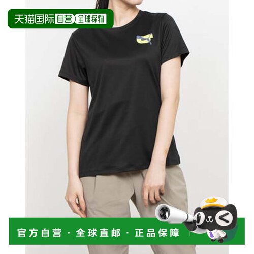 日本直邮彪马 PUMA 女士田径/跑步短袖T恤 GRAPHICS RUNNING 图案