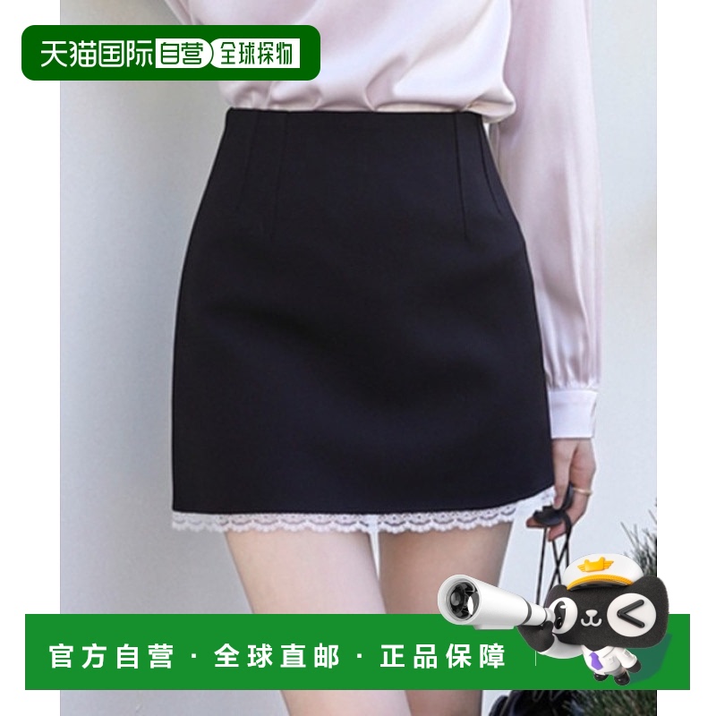1h可退 日本直邮WEGO 女士内搭裤带蕾丝装饰紧身裙裤 DF25SM04L00