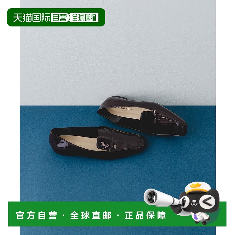 1h可退 日本直邮RODE SKO 女士 日本制造 方头小金属装饰乐福鞋 X