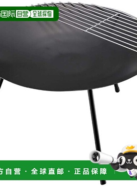 日本直邮CAPTAIN STAG 圆形火基黑色户外配件 UG0049