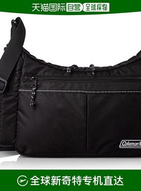 【日本直邮】Coleman科勒曼 单肩包 WALKER MD 黑色 2000032902