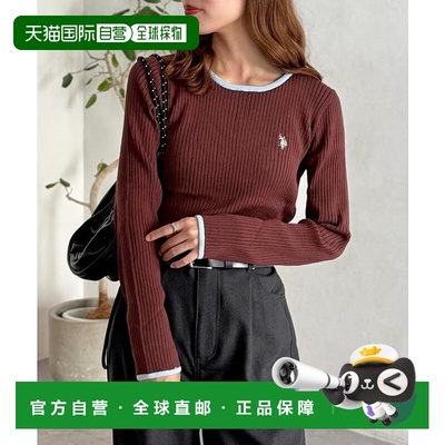 1h可退 日本直邮官方授权 CPCM 【U.S. POLO ASSN.】圆领罗纹针织