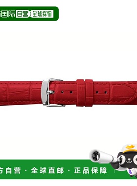 日本直邮BKE037RP BAMBI 皮革红色表带