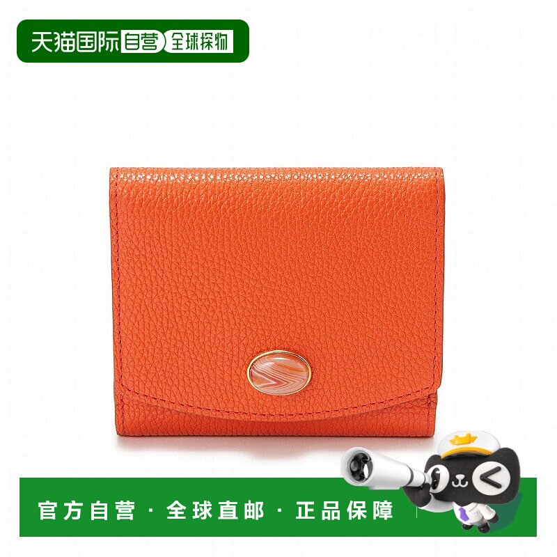 日本直邮TOPKAPI gemdrops 迷你压纹皮革天然石二折钱包 [TO002DW