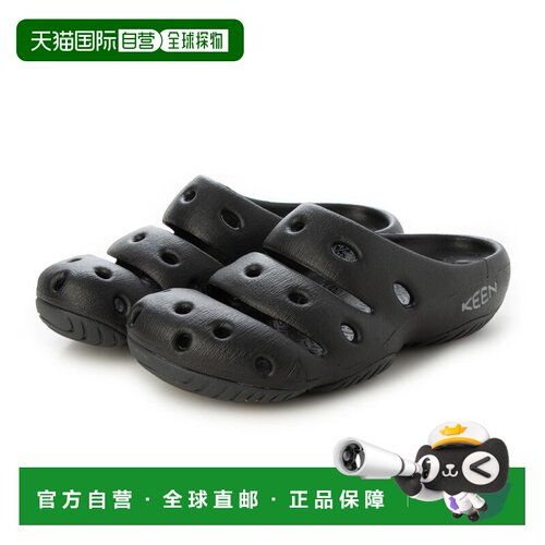 日本直邮KEEN/科恩 1028812 Keen Yogi 凉鞋（黑色 x 磁性）