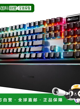【日本直邮】SteelSeries 游戏键盘  Apex Pro 全尺寸 黑色赛睿