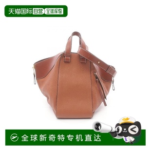 1h可退 日本直郵中古Loewe羅意威女B級(jí)9新hammock吊床包牛皮手提