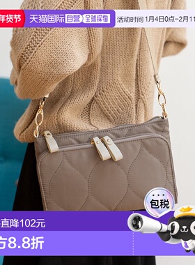 日本直邮VitaFelice 绗缝尼龙单肩包 [V04517AW04633]钱包斜挎包