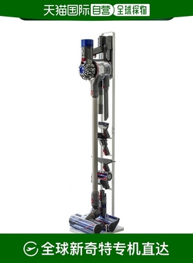 山崎 无绳吸尘器支架 白色 约W22×D29×H127cm 3540