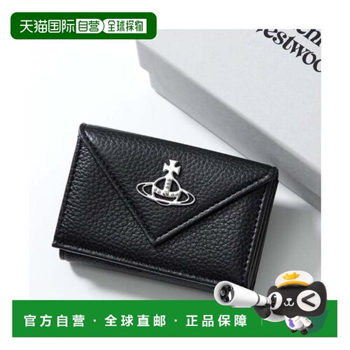 日本直邮Vivienne Westwood 三折钱包 51150009 S000D 欧布 N403