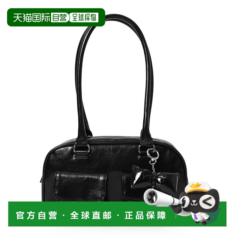 1h可退 日本直邮WEGO 女士吊坠装饰波士顿包 WE25SS01SG0斜挎包