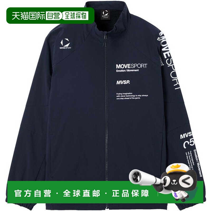 日本直邮DESCENTE Move 运动拉绒立领夹克多功能运动防风衬衫男士