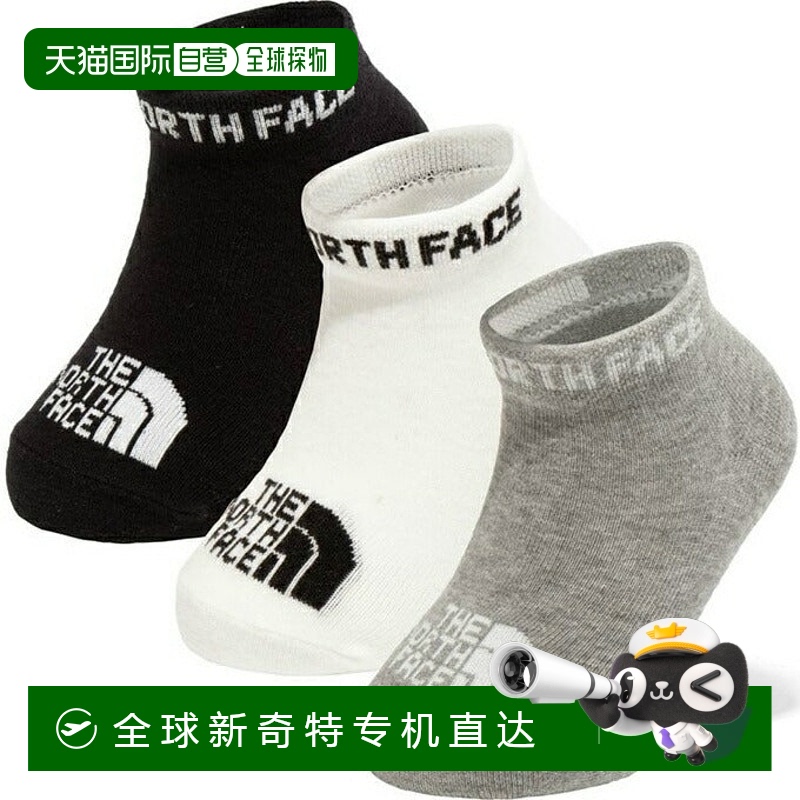 日本直邮日本直邮 The North Face 儿童短袜3双套装 NNB82310 MK