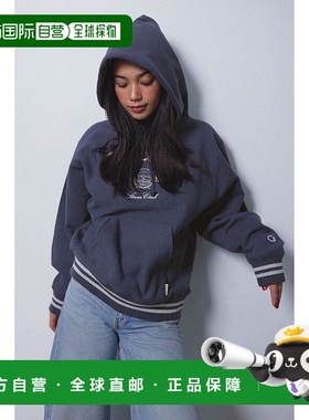 1h可退 日本直邮ALEXIA STAM 女士 舒适棉质联名圆领卫衣 袖口配