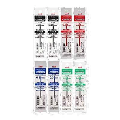 【日本直邮】Mitsubishi Pencil三菱铅笔 替换芯多功能 0.38 SXR8