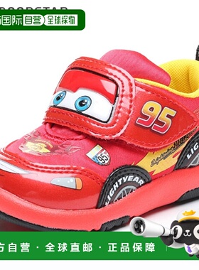 日本直邮月星MOONSTAR迪士尼儿童鞋Junior Kids DN B1141红色汽车