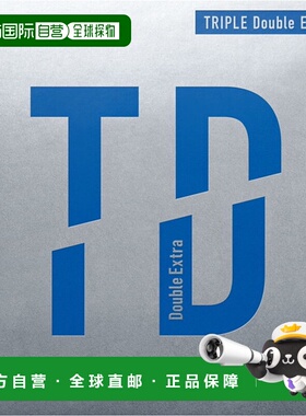 日本直邮VICTAS 强力粘性软橡胶 TRIPLE 双额外乒乓球 200060-004