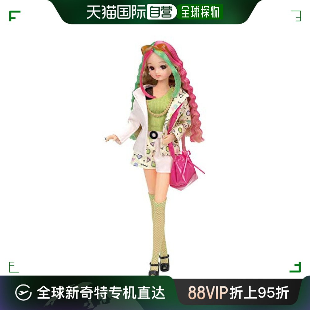 【日本直邮】takara tomy多美卡rika酱芭比娃娃#licca#拿铁复古风