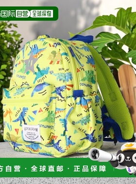 Kids Foret 恐龙与工作车印花 防水 儿童卡通 双肩包 B81821官方