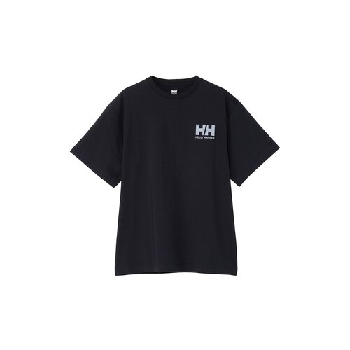 日本直邮Helly Hansen S/S LINE BACK PRINT LOGO T恤