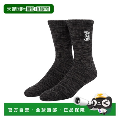 1h可退 日本直邮HUF 男女同款 MEGABLAST 螺纹混纺休闲袜 25F_SK8