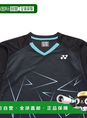 日本直邮 YONEX尤尼克斯 UNIGAME男女同款透气羽毛球T恤10673-007