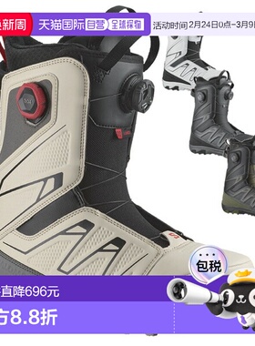 日本直邮SALOMON LAUNCH BOA SJ 男女直筒外套双 Boa 系带滑雪靴