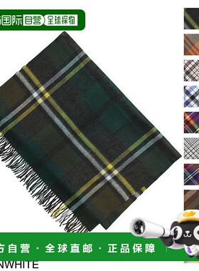 日本直邮JoshuaEllis女士羊绒披肩格纹百搭cpg49449高级感 正品