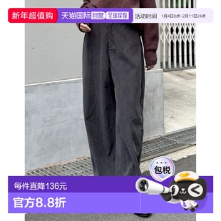 1h可退 日本直邮Re:EDIT 女士美腿版灯芯绒长裤 139290休闲裤