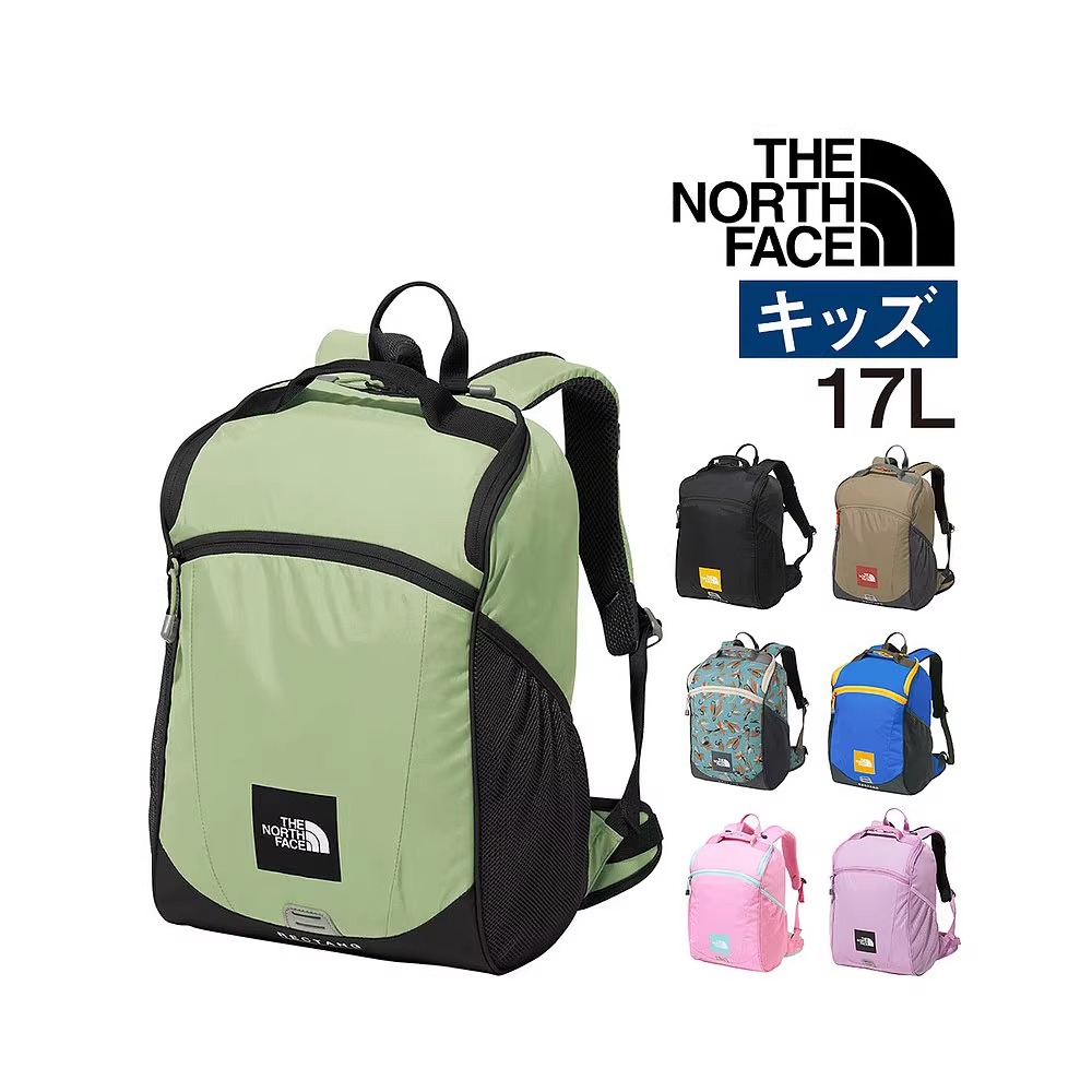 日本直邮The North Face Kids' Packs 矩形 17L 背包（NMJ72359）