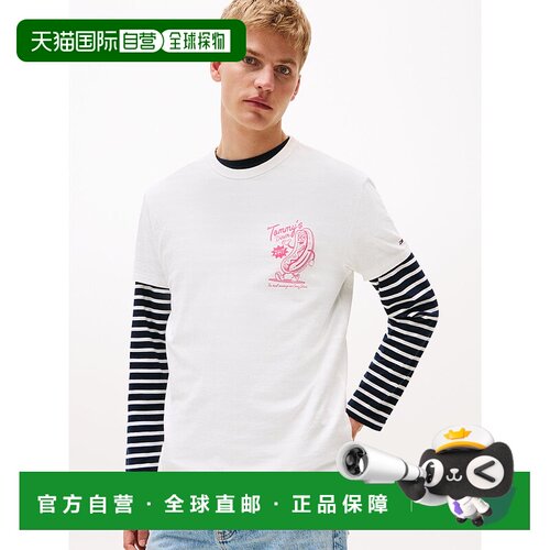 日本直邮TOMMY HILFIGER 常规新款印花T恤 [TO3203EM012813]