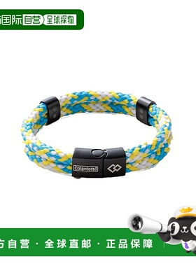 日本直邮Colantotte克郎托天手镯 AMU手环黄蓝S时尚首饰克朗磁石