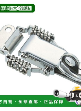 【日本直邮】Trusco中山 不锈钢卡锁 带锁孔 低弹簧式 2件 P30HSU
