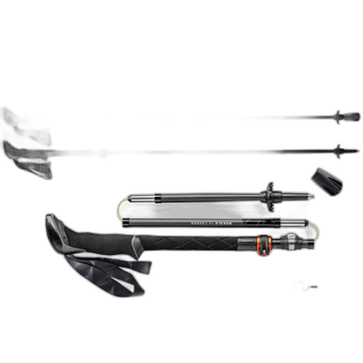 日本直邮Caravan 男士女士 LEKI Makalu FX 碳攀岩装备登山杖户外