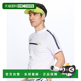 日本直邮 接触冷感半袖衬衫 部分采用网眼材质 半开领设计高尔夫