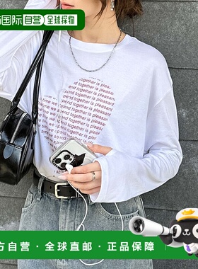 1h可退 日本直邮mily bilet 女装 指穴设计 长袖T恤 宽松版型 天