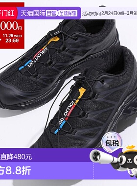 日本直邮SALOMON 运动鞋 XT-6 女士低帮鞋 鞋 黑色/黑色/幻影