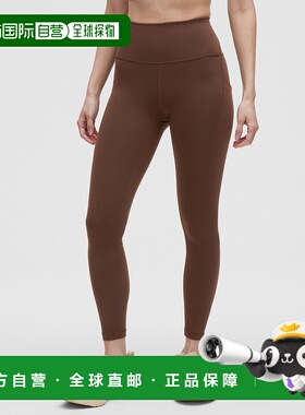 日本直邮 lululemon Wunder Train高腰紧身裤24英寸亚洲版LW5HC9A