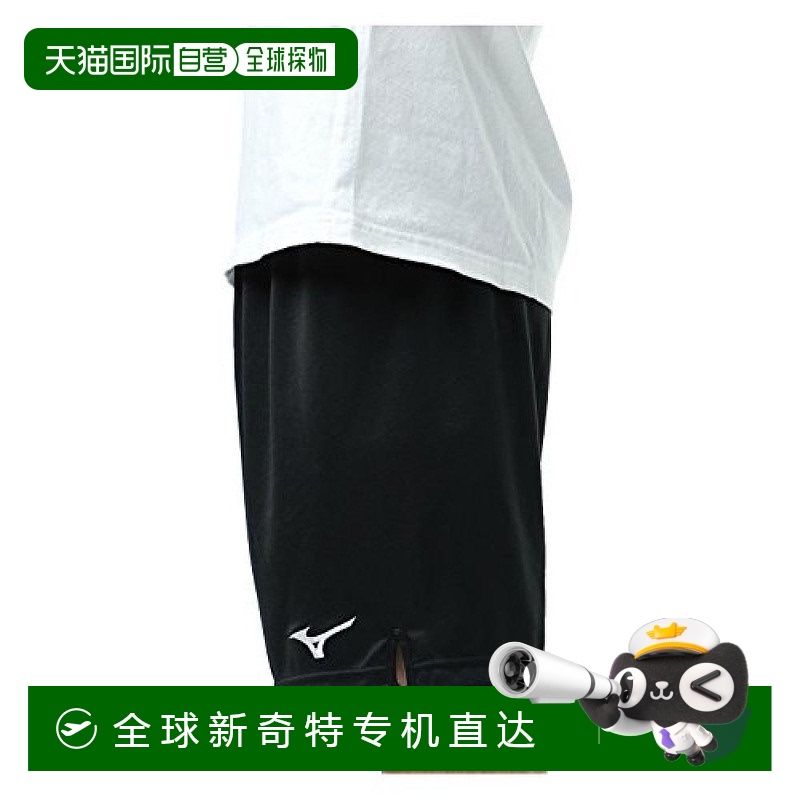 【日本直邮】Mizuno美津浓 男排球短裤 耐久弹力 黑色3XL V2MB800