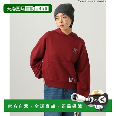 1h可退 日本直邮RUSSELL ATHLETIC 女装 别注哈佛大学标设计宽松