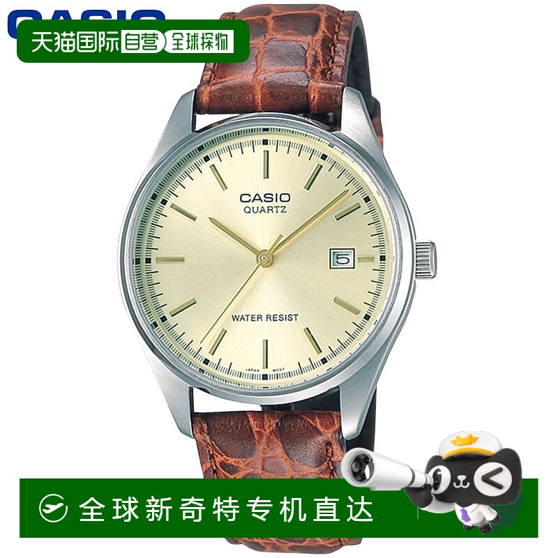 日本直邮卡西欧 (Casio) 男士 CASIO 系列 STANDARD 手表真皮皮革