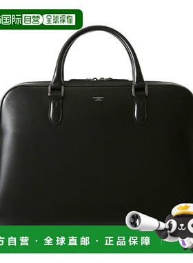 1h可退 日本直邮Capitano 男装 二室隔层 牛革公文包 耐刮防水设