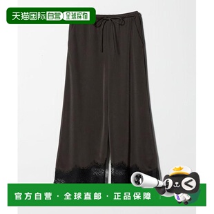 日本直邮BEAUTY&YOUTH UNITED ARROWS 下摆蕾丝 聚酯面料 休闲裤