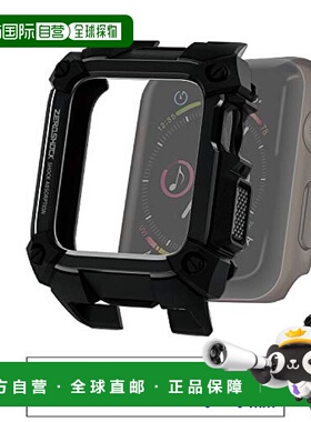 【日本直邮】ELECOM Apple Watch ZEROSHOCK表套黑色SE系列6/5/4