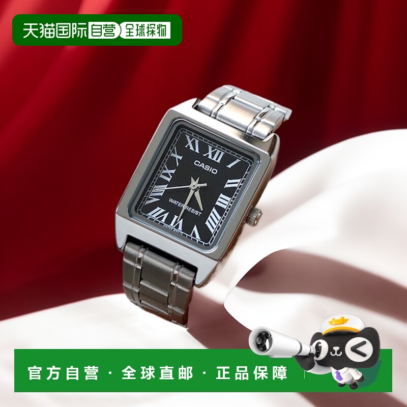 日本直邮卡西欧手表海外型号卡西欧手表石英电池供电女士可爱 Chi