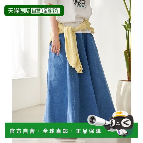 日本直邮Dickies 宽松喇叭牛仔裙上衣 CO3322EW014624