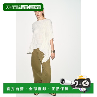 日本直邮zara 女士 上装T恤上衣