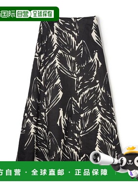 1h可退 日本直邮TOMORROWLAND WRITEWELL 叶子图案长裙