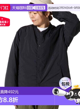 日本直邮NANGA 无领柔软羽绒开衫 N2500-0E004A 男女通用夹克外套